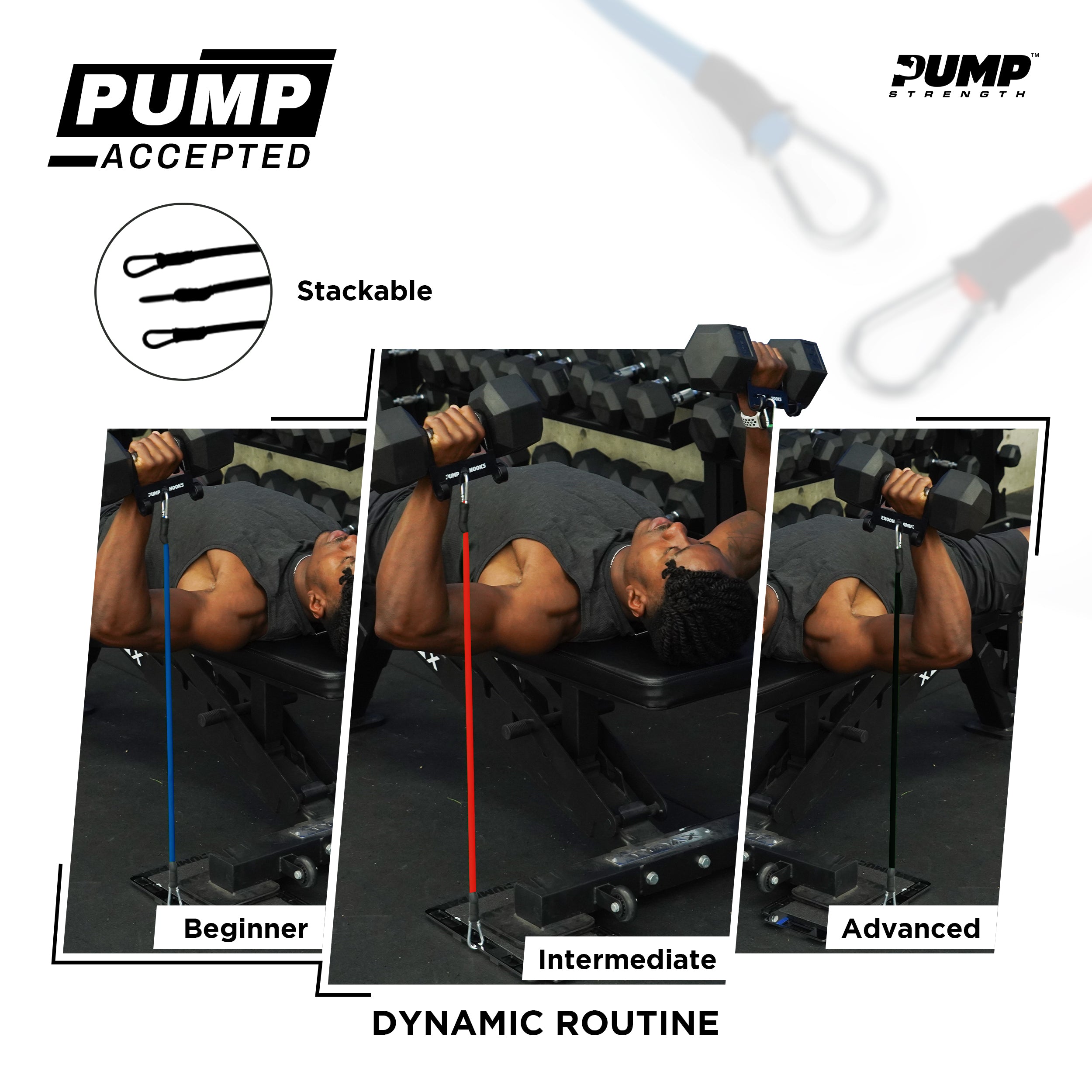 Pump Bands 18"
