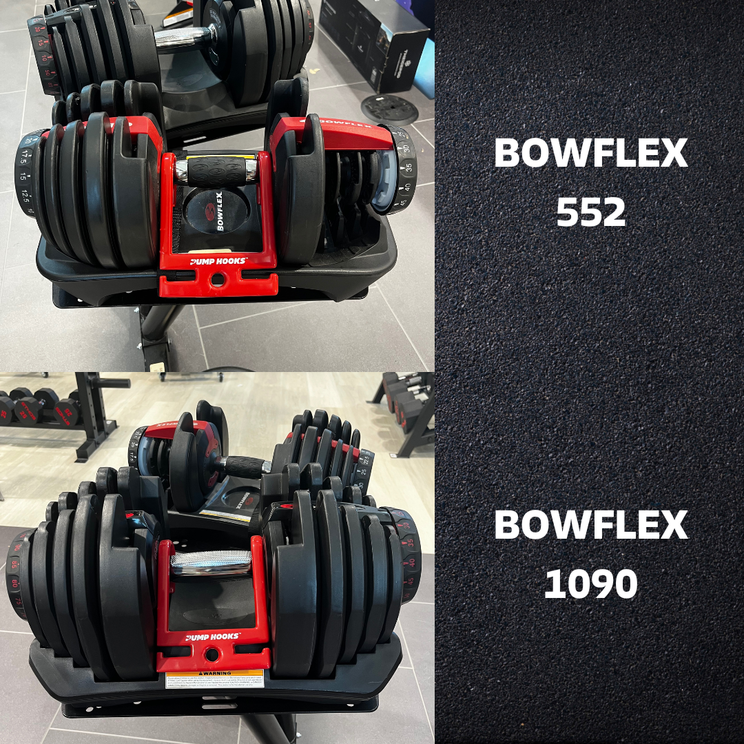 Pump Hooks XL - New Version! (Fits Fixed & Adjustable Dumbbells)