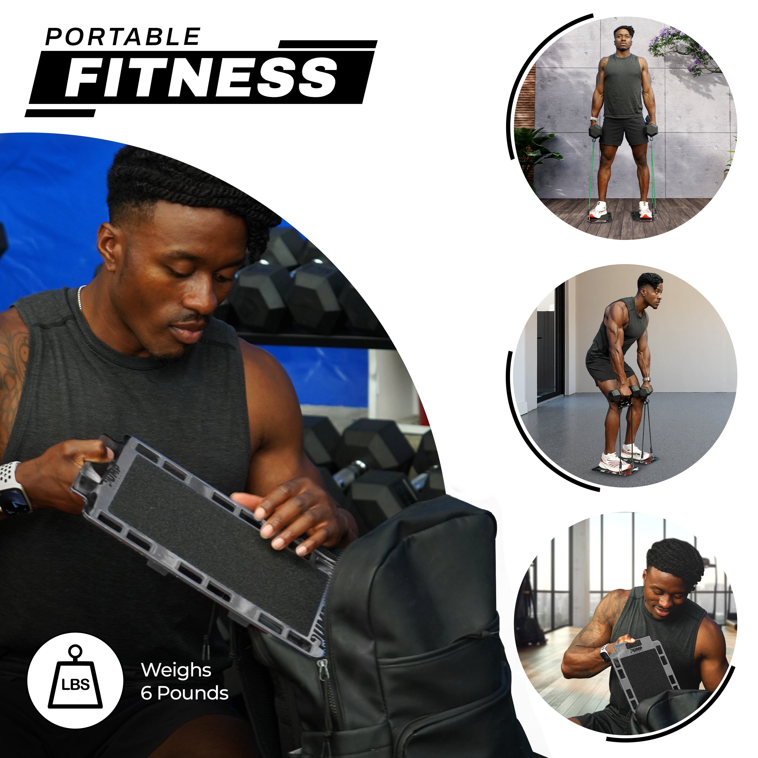 Pump Pad (Pair) - Stainless Steel