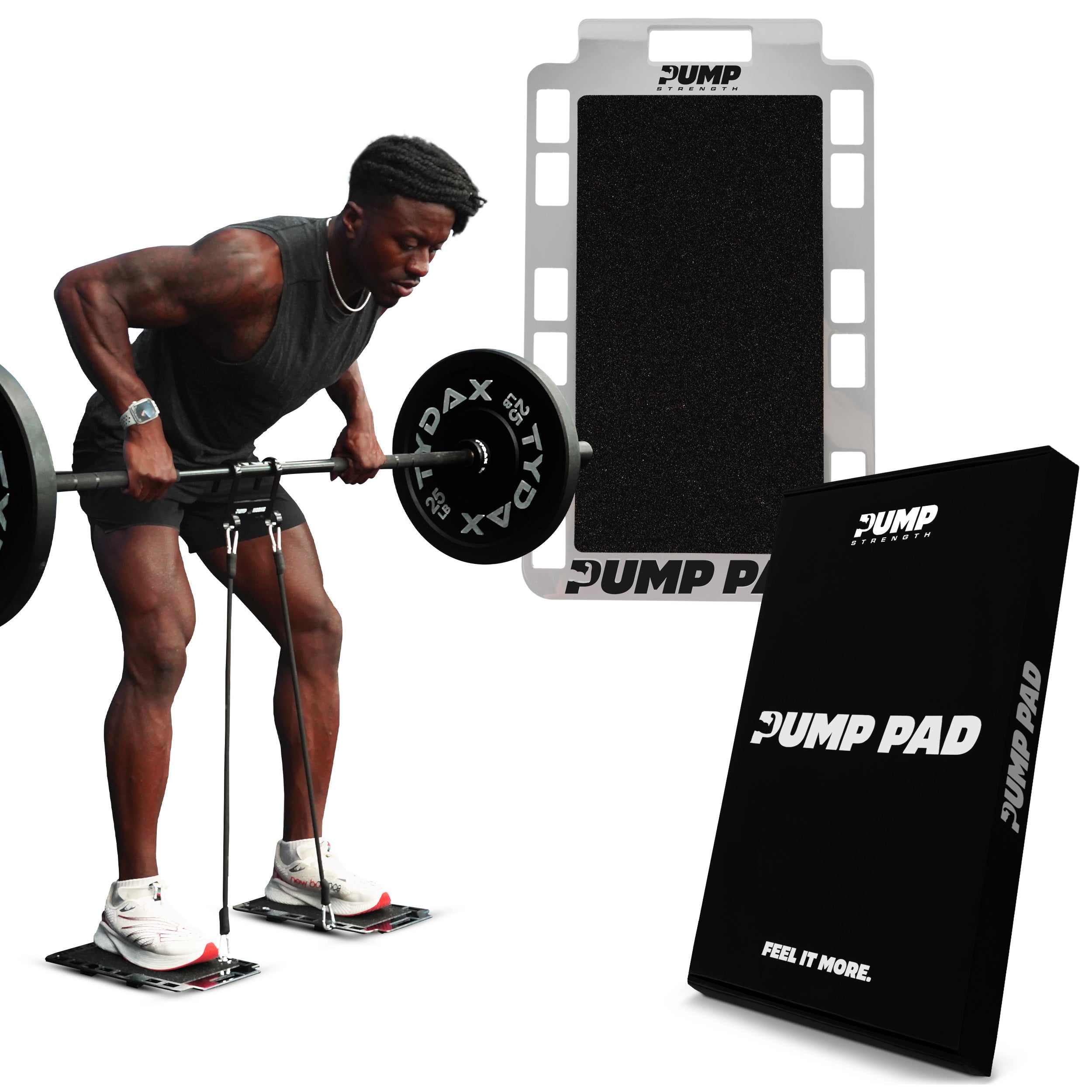 Pump Pad (Single) - Premium Stainless Steel Platform for Effortless Band Use