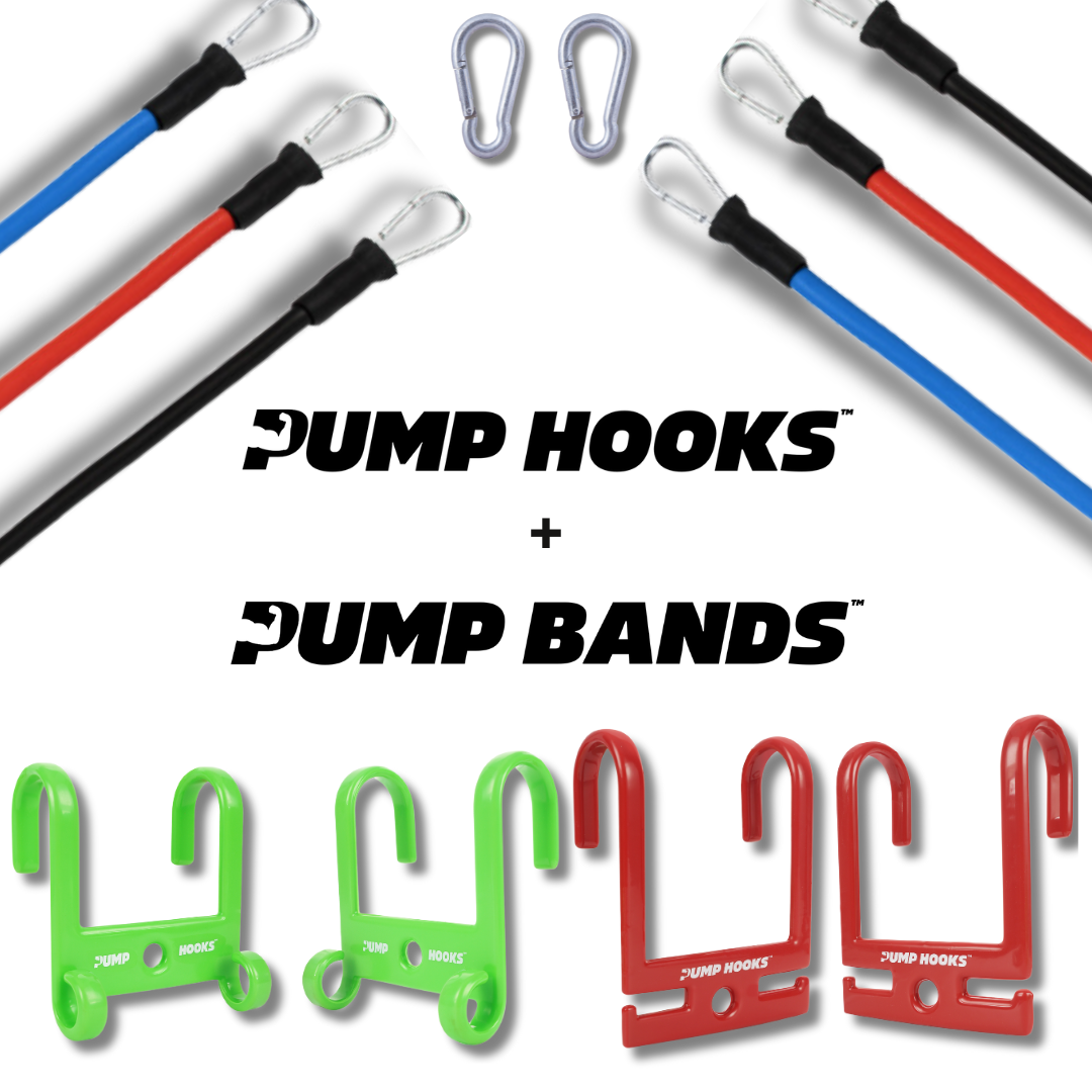 Pump Hooks + Pump Bands Set