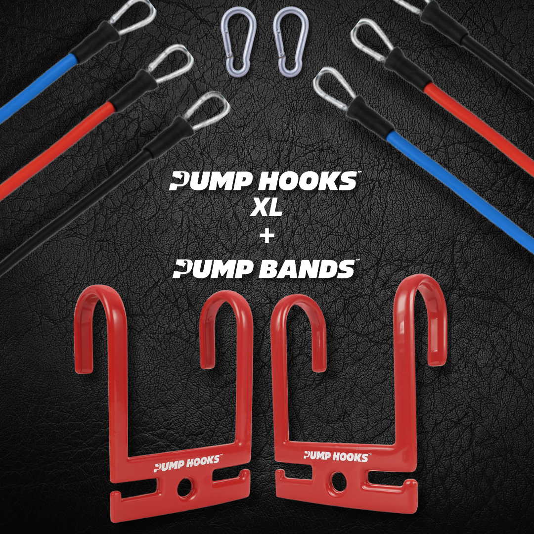 Pump Hooks + Pump Bands Set