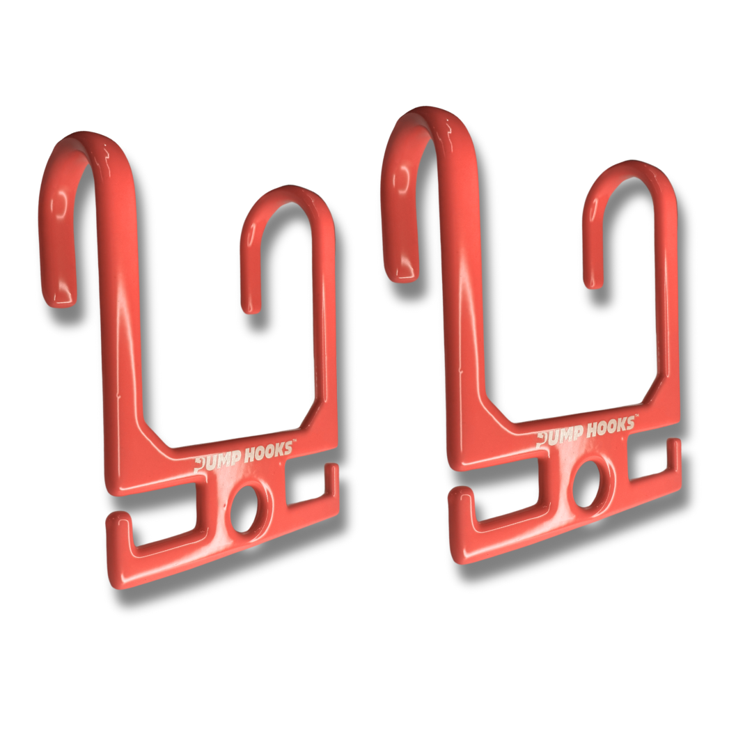 Pump Hooks XL - New Version! (Fits Fixed & Adjustable Dumbbells)