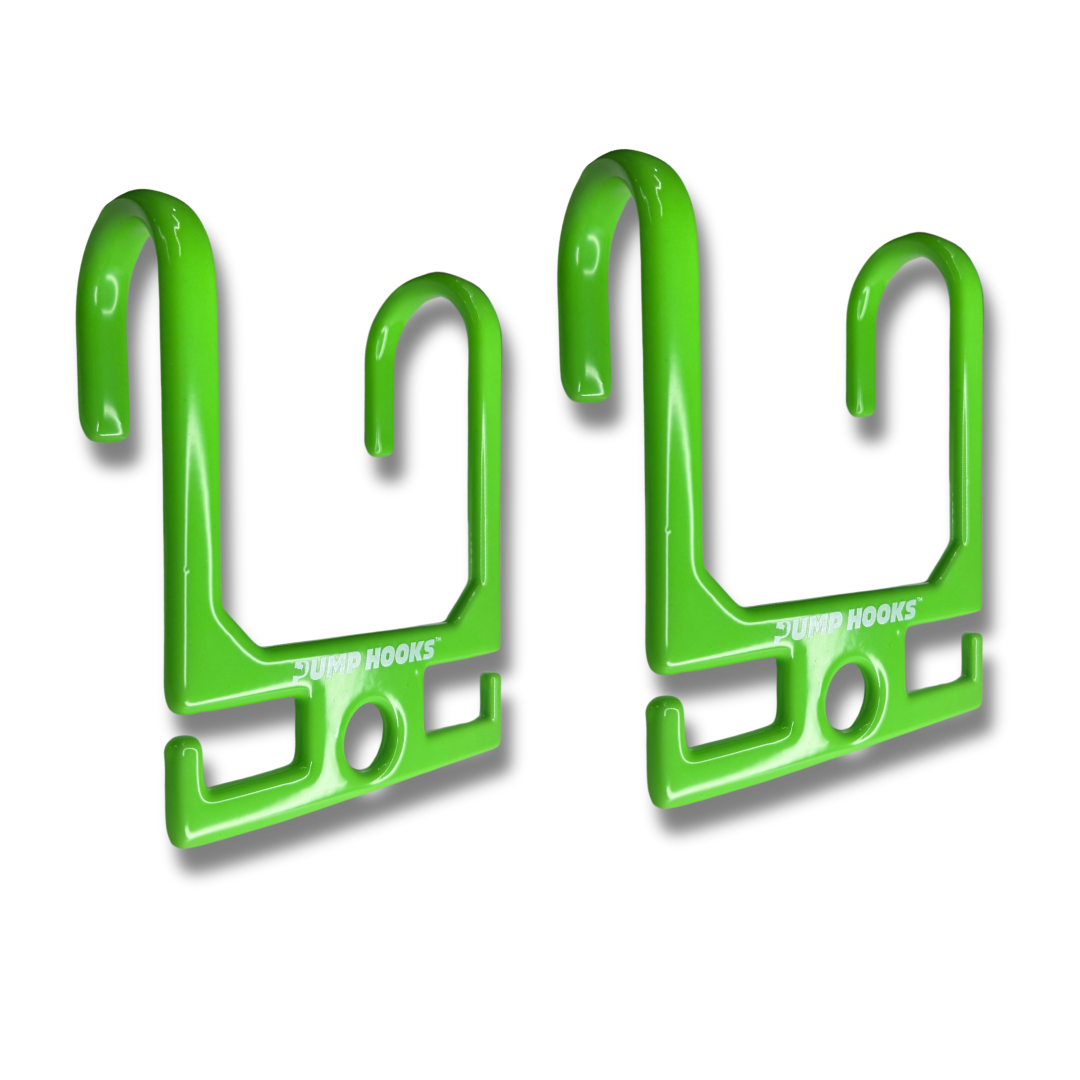 Pump Hooks XL - New Version! (Fits Fixed & Adjustable Dumbbells)